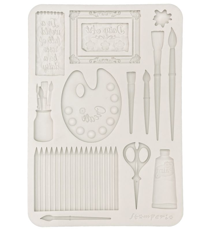 Stamperia - Daisy Art - A5 Silicone Mould - Creative Art