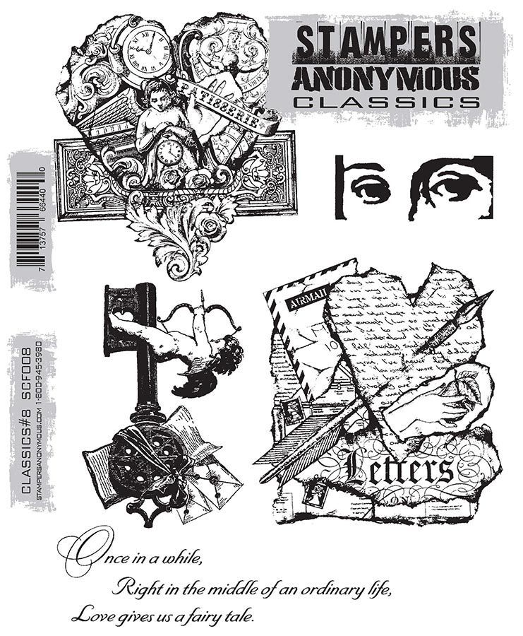 Stampers Anonymous - Classics - Cling Mount Stamp - Classics #008
