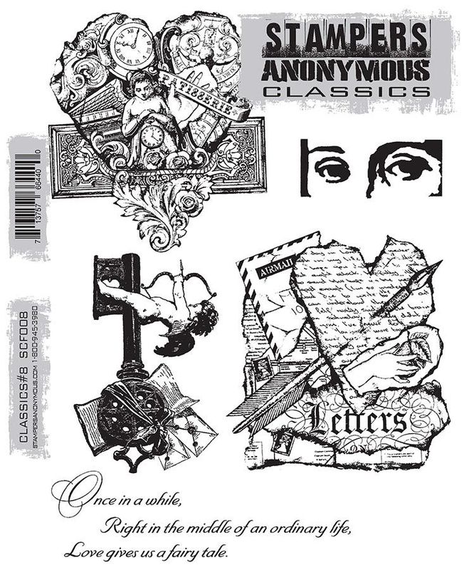 Stampers Anonymous - Classics - Cling Mount Stamp - Classics #008