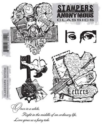 Stampers Anonymous - Classics - Cling Mount Stamp - Classics #008