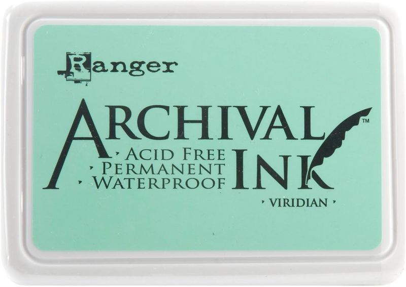 Ranger - Archival Ink - Inkpad - Viridian