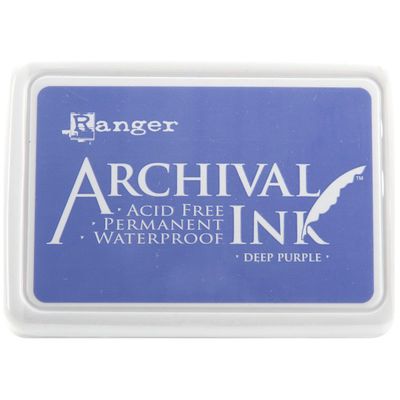 Ranger - Archival Ink - Inkpad - Deep Purple