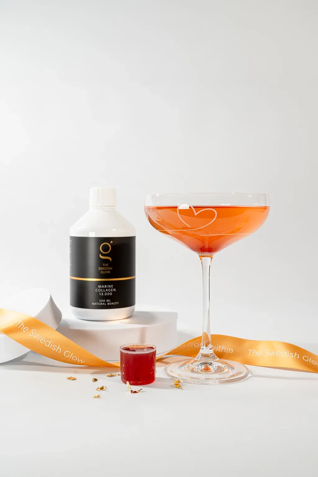 The swedish glow Marine collagen voordeelpakket 4 stuks