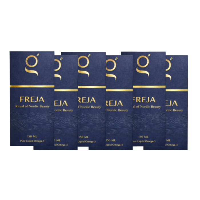 The swedish glow Freja ( omega 3 ) Kuur 6x
