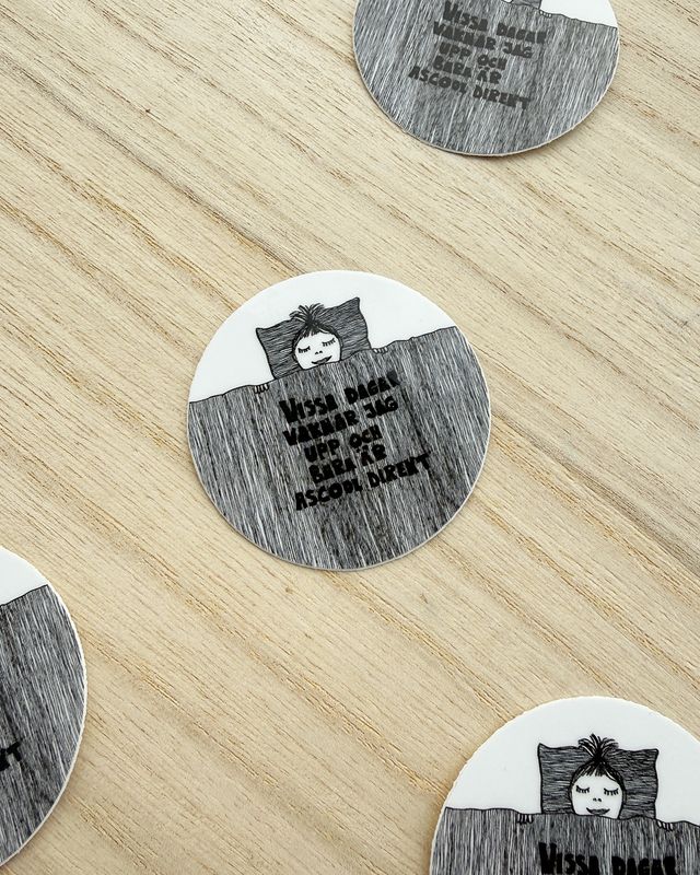 Sticker | Ascool direkt, Svartvit