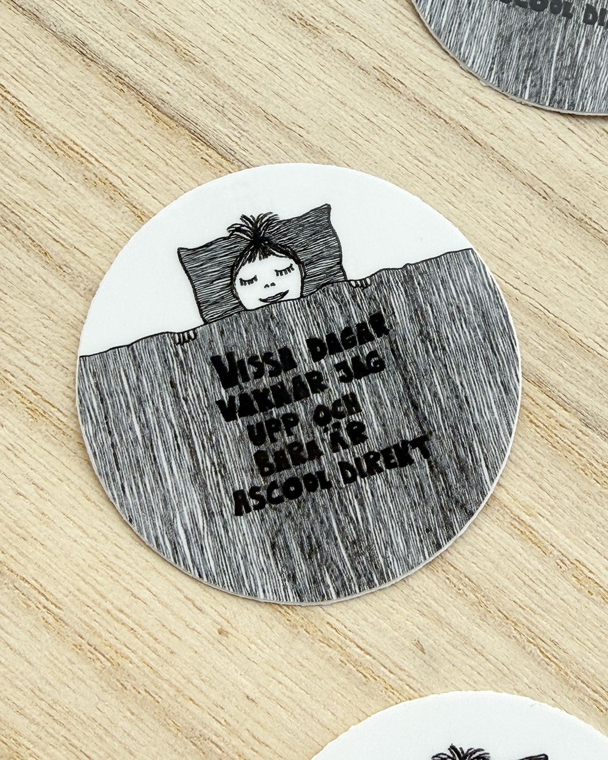 Sticker | Ascool direkt, Svartvit