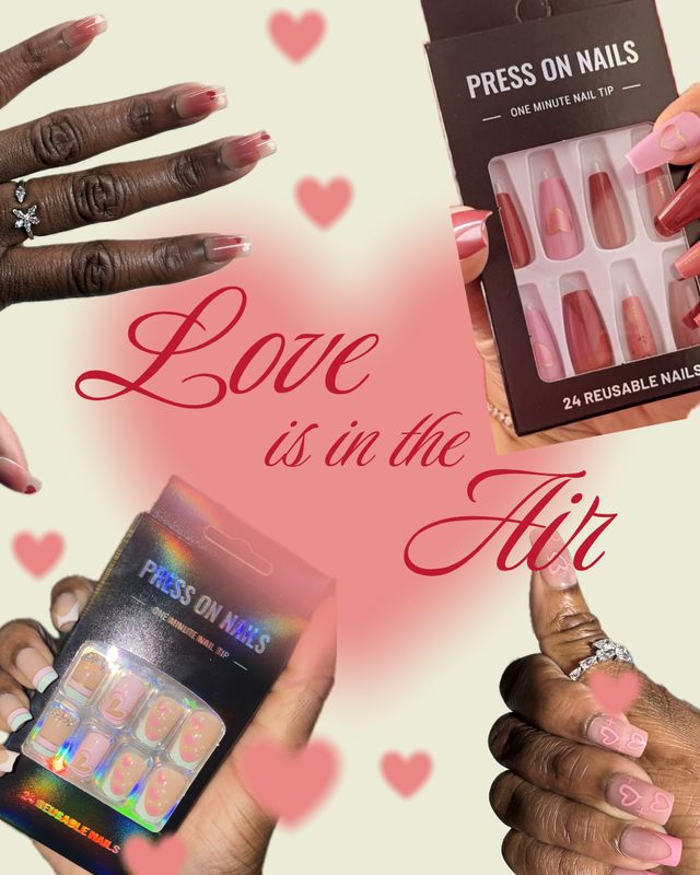 Valentine's Day Press-On Nails 💅 Valentine's Day Press-On Nails 💅
