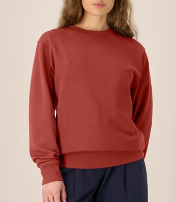 Selbst zusammenstellen | Bio-Sweatshirt Rostorange UNISEX
