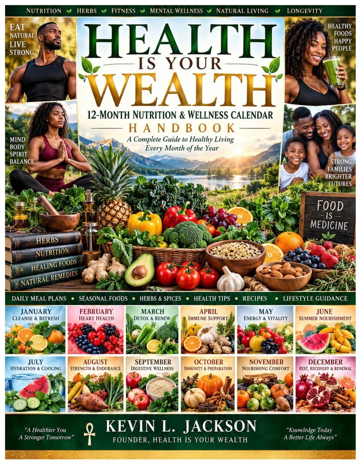 Health Is Your Wealth 12-Month Handbook