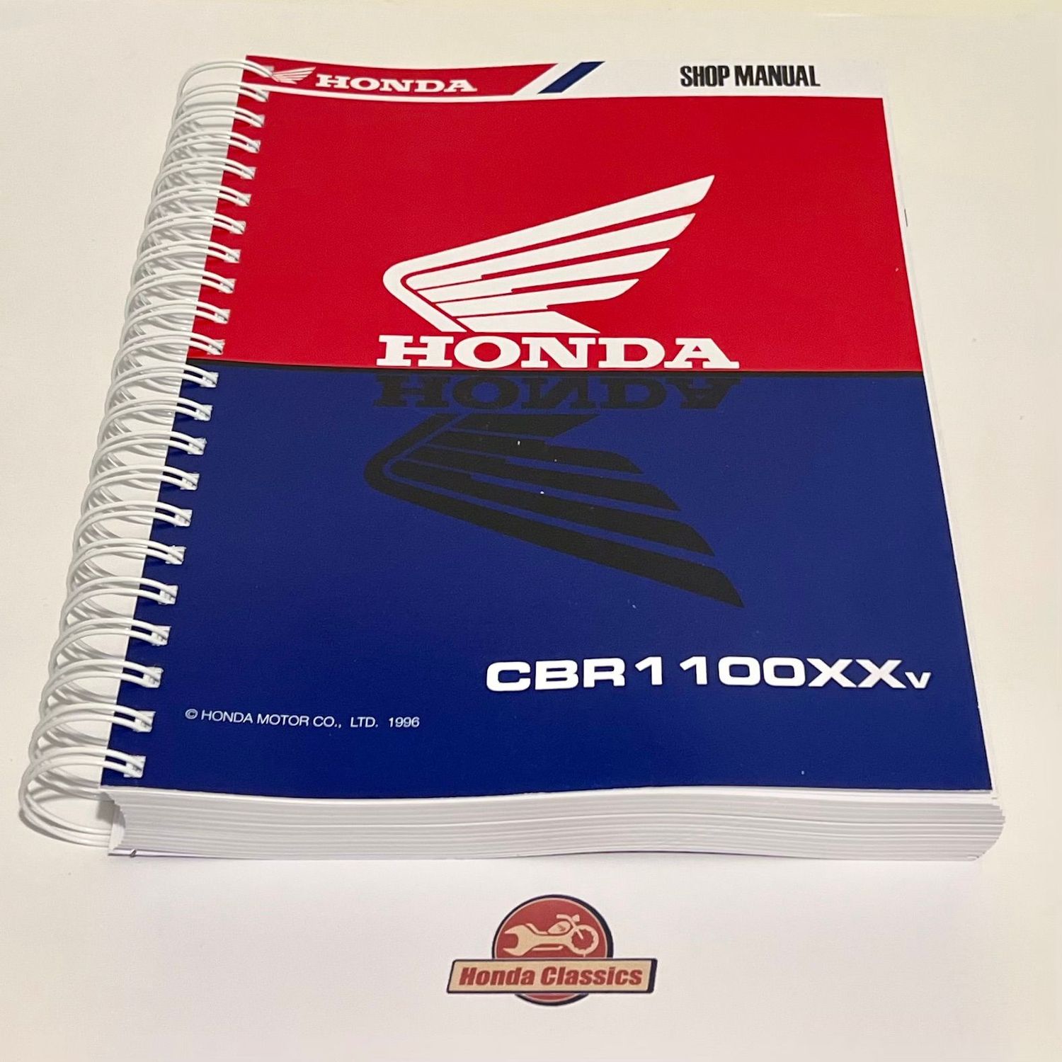 Factory Workshop Manual, CBR1100XX Super Blackbird - HWM081