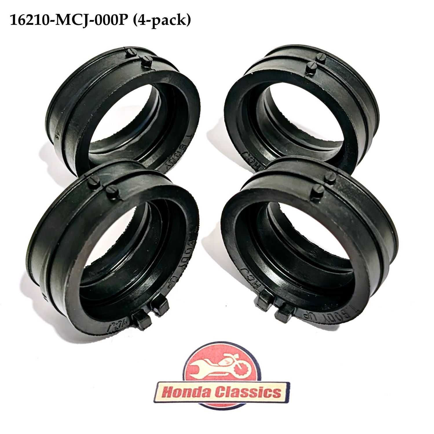 Carburettor Inlet Insulator Rubbers (4-pack) 16210-MCJ-000P