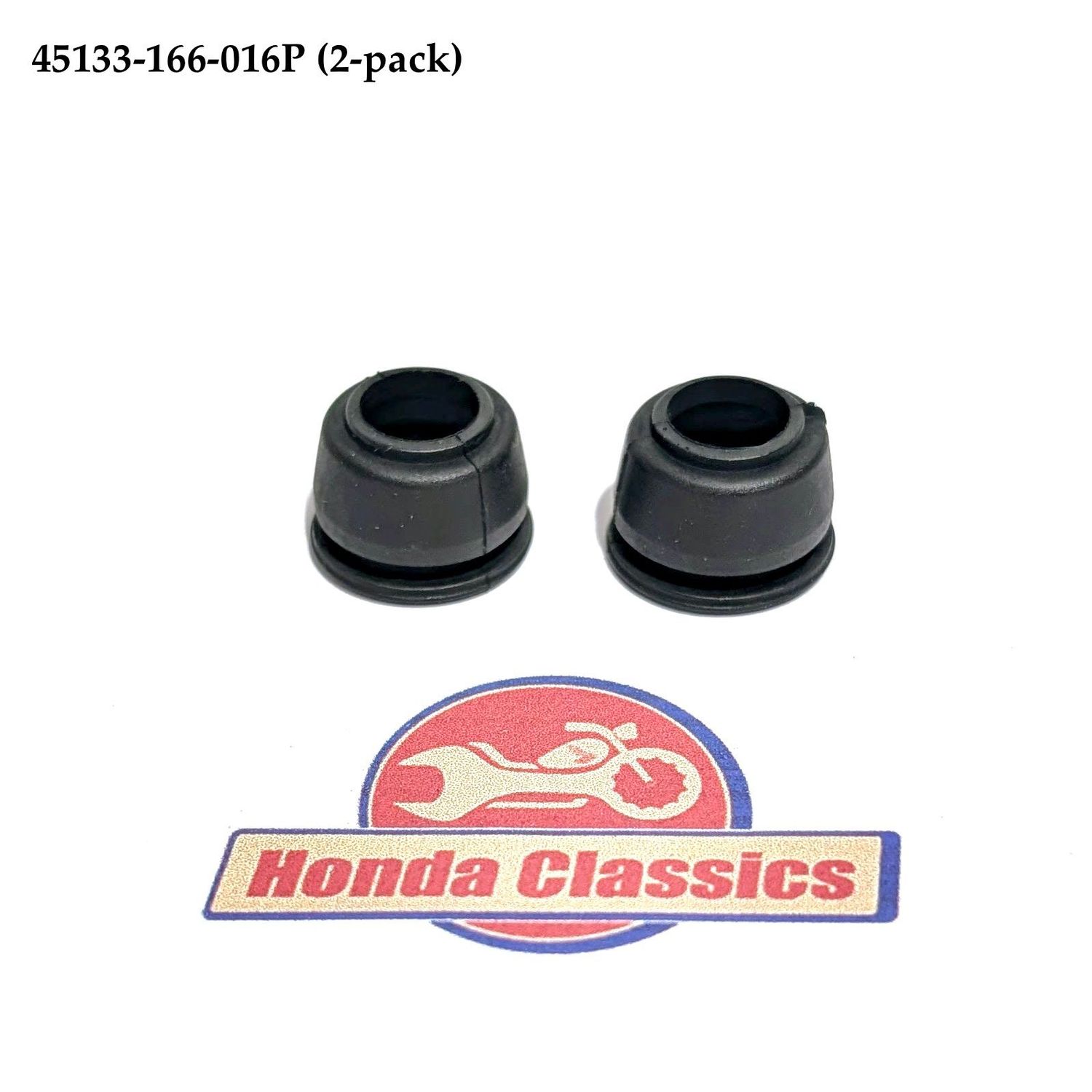Boot, Brake Caliper Shaft (2-pack). 45133-166-016P Boot, Brake Caliper Shaft (2-pack). 45133-166-016P