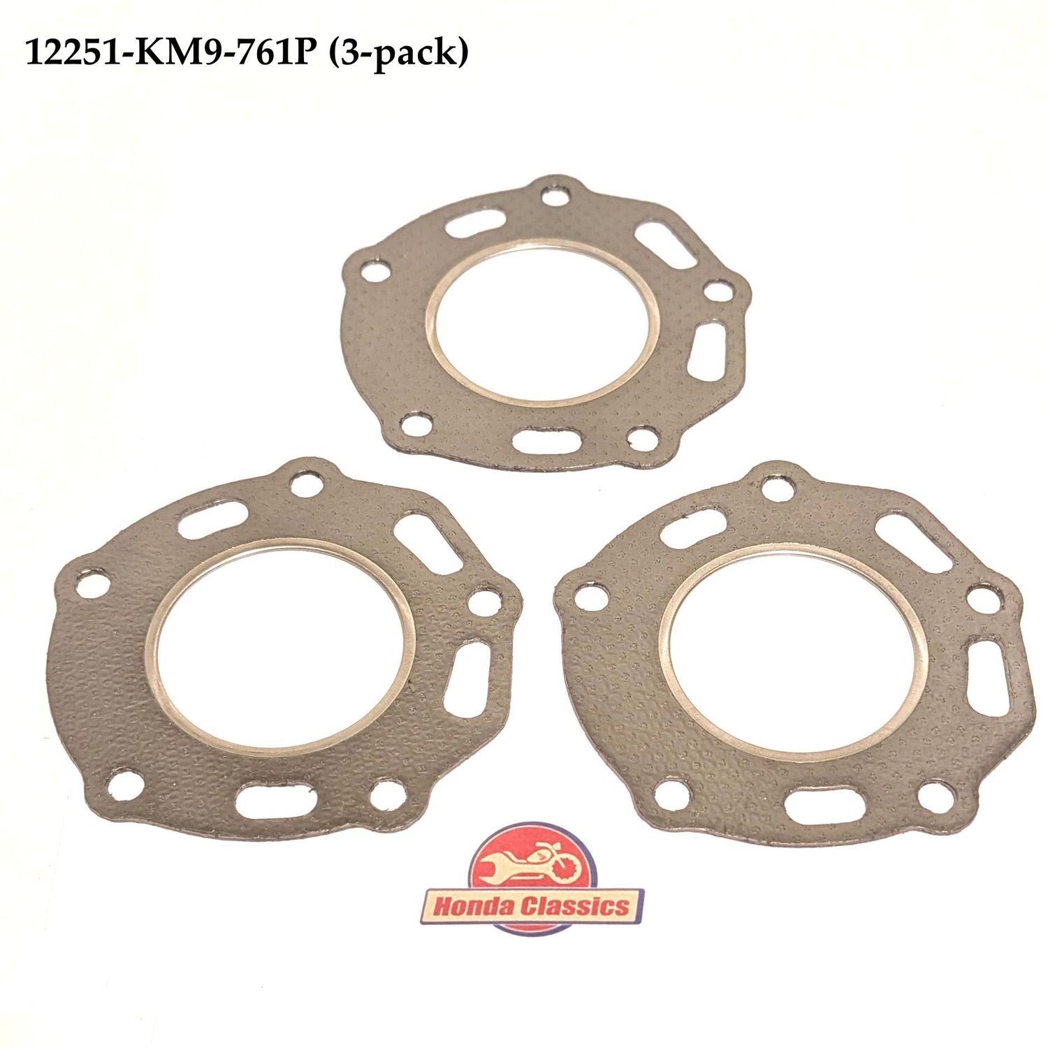Cylinder Head Gaskets (3-pack). 12251-KM9-761P Cylinder Head Gaskets (3-pack). 12251-KM9-761P