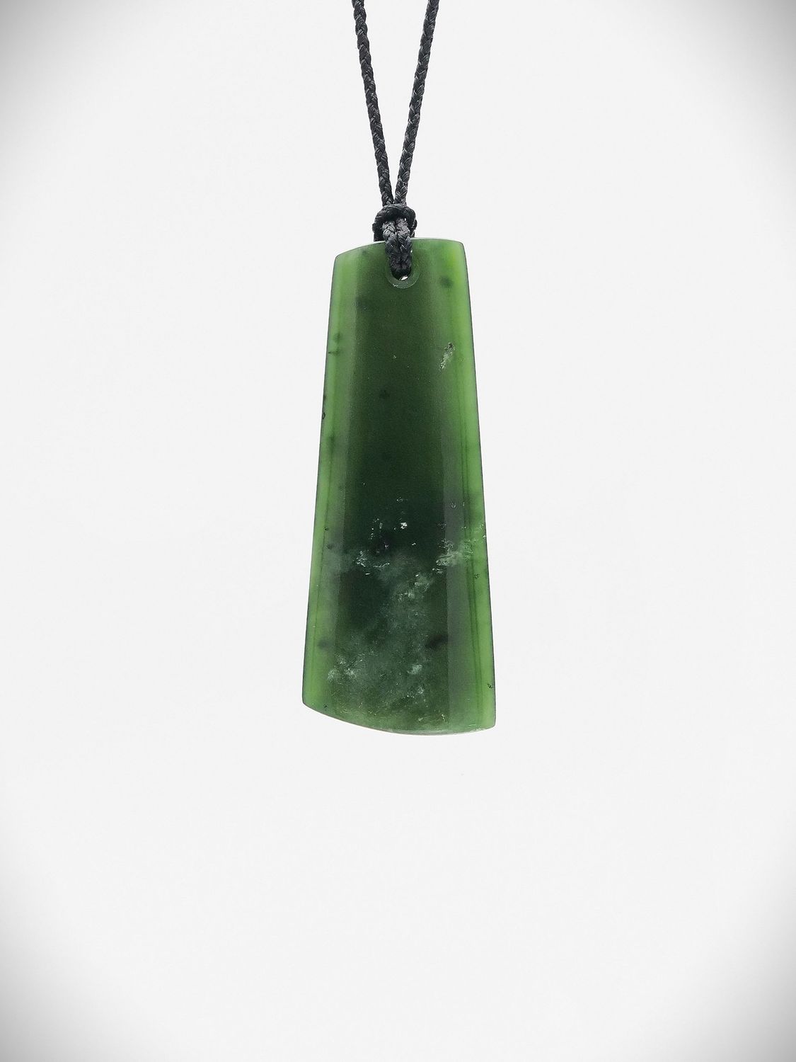 Moko Pounamu Kuru Genuine NZ Kawakawa Greenstone - Kairua