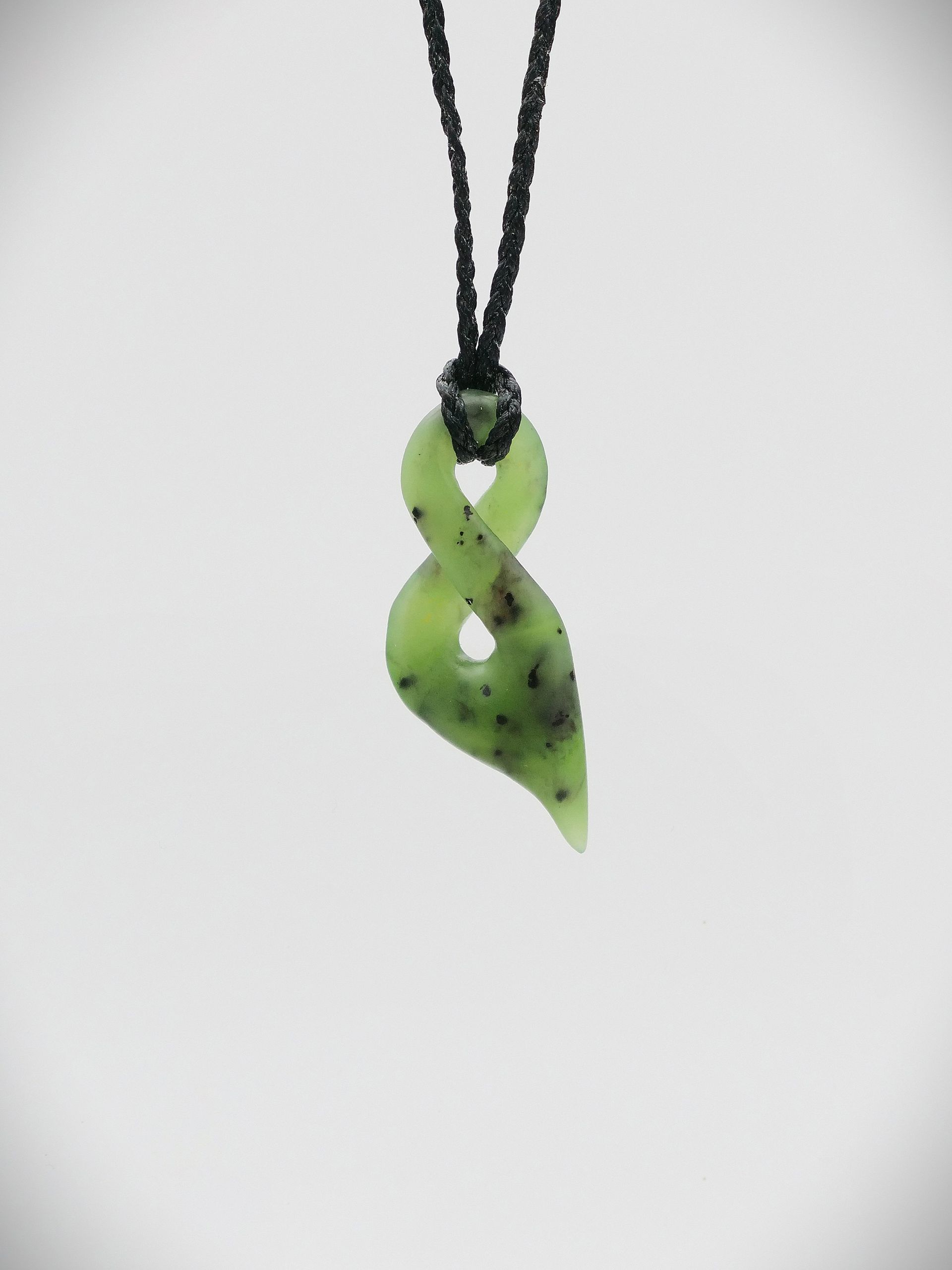 Moko Pounamu Single Pikorua NZ Genuine Totoweka Greenstone - Kaimai