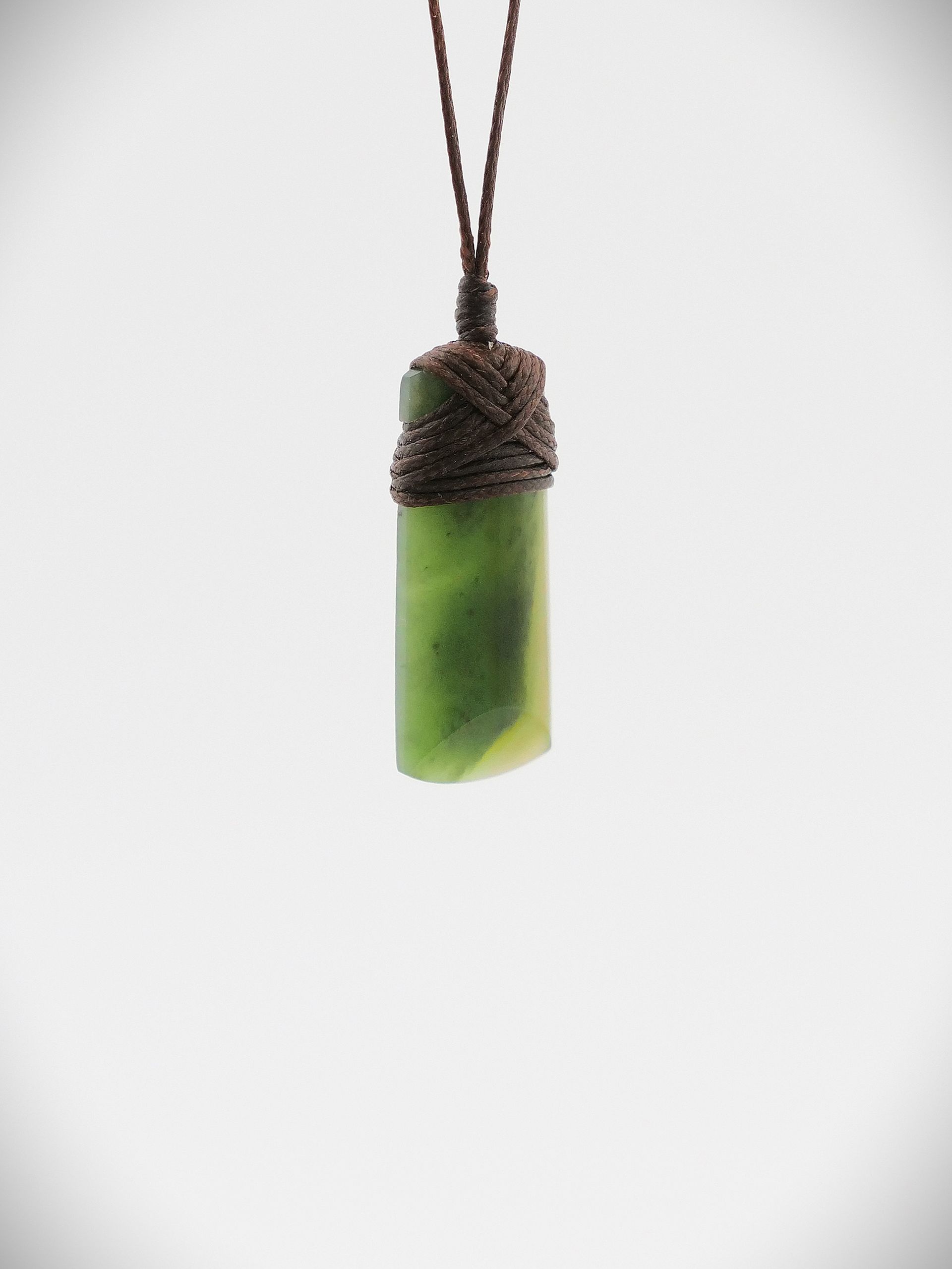 Moko Pounamu Toki Genuine NZ Kawakawa Greenstone - Waitoa