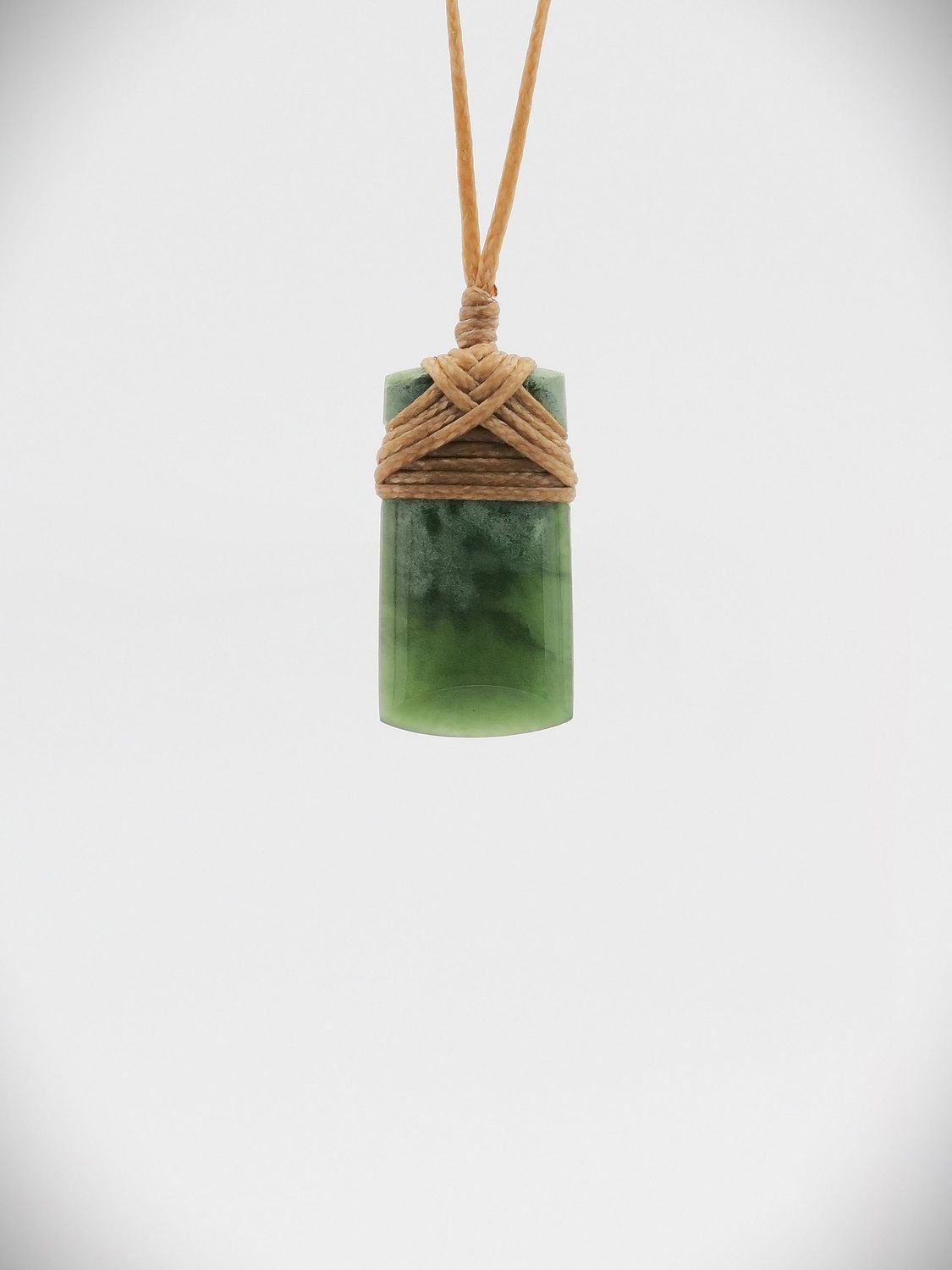 Moko Pounamu Toki Genuine NZ Kahotea Greenstone - Tuapiro