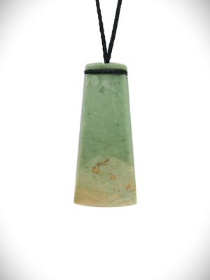 Moko Pounamu Toki NZ Genuine Auhunga Greenstone - Whangamata