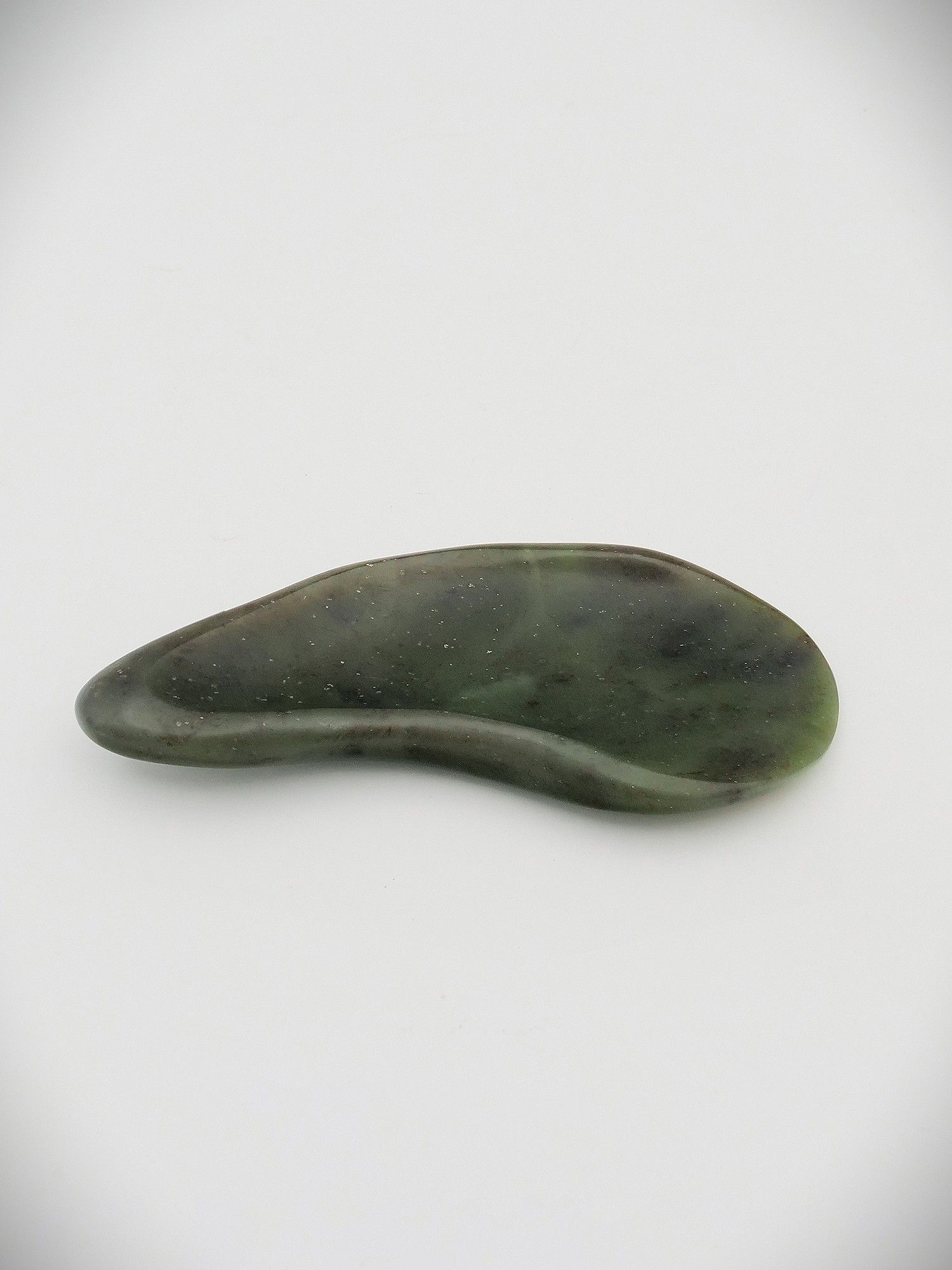 Moko Pounamu Ipu Kōhatu Bowl Genuine NZ Totoweka Greenstone - Waiomu