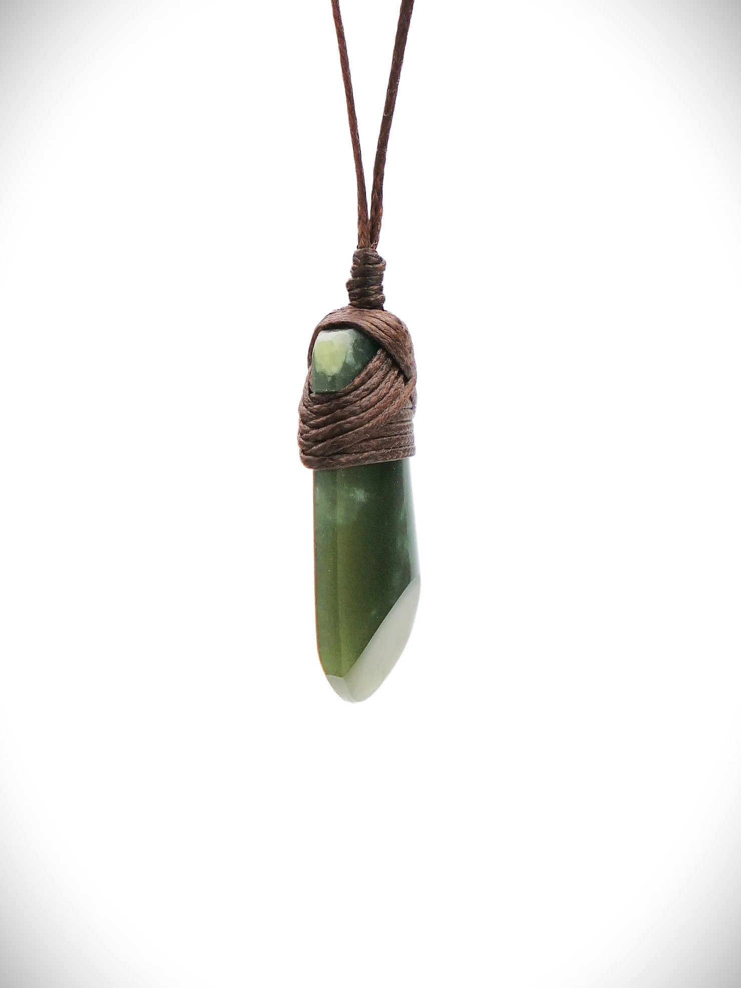 Moko Pounamu Toki Genuine NZ Kawakawa Greenstone - Ruamahunga
