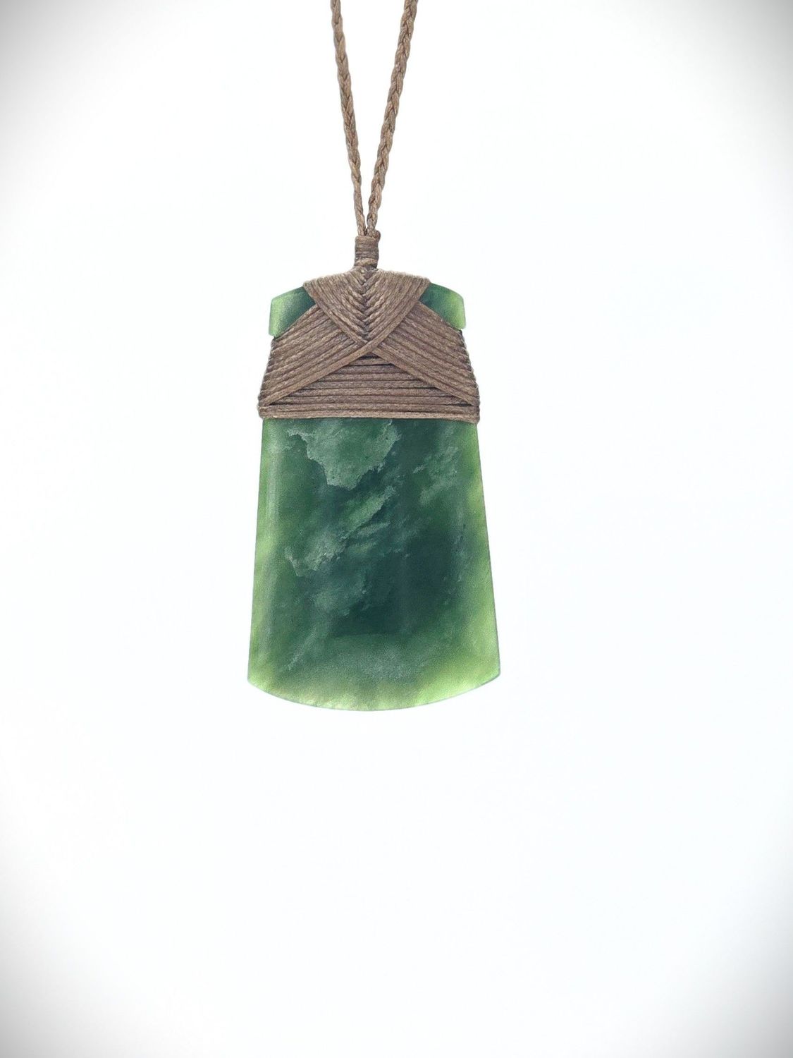 Moko Pounamu Toki NZ Genuine Kahurangi Greenstone - Toka