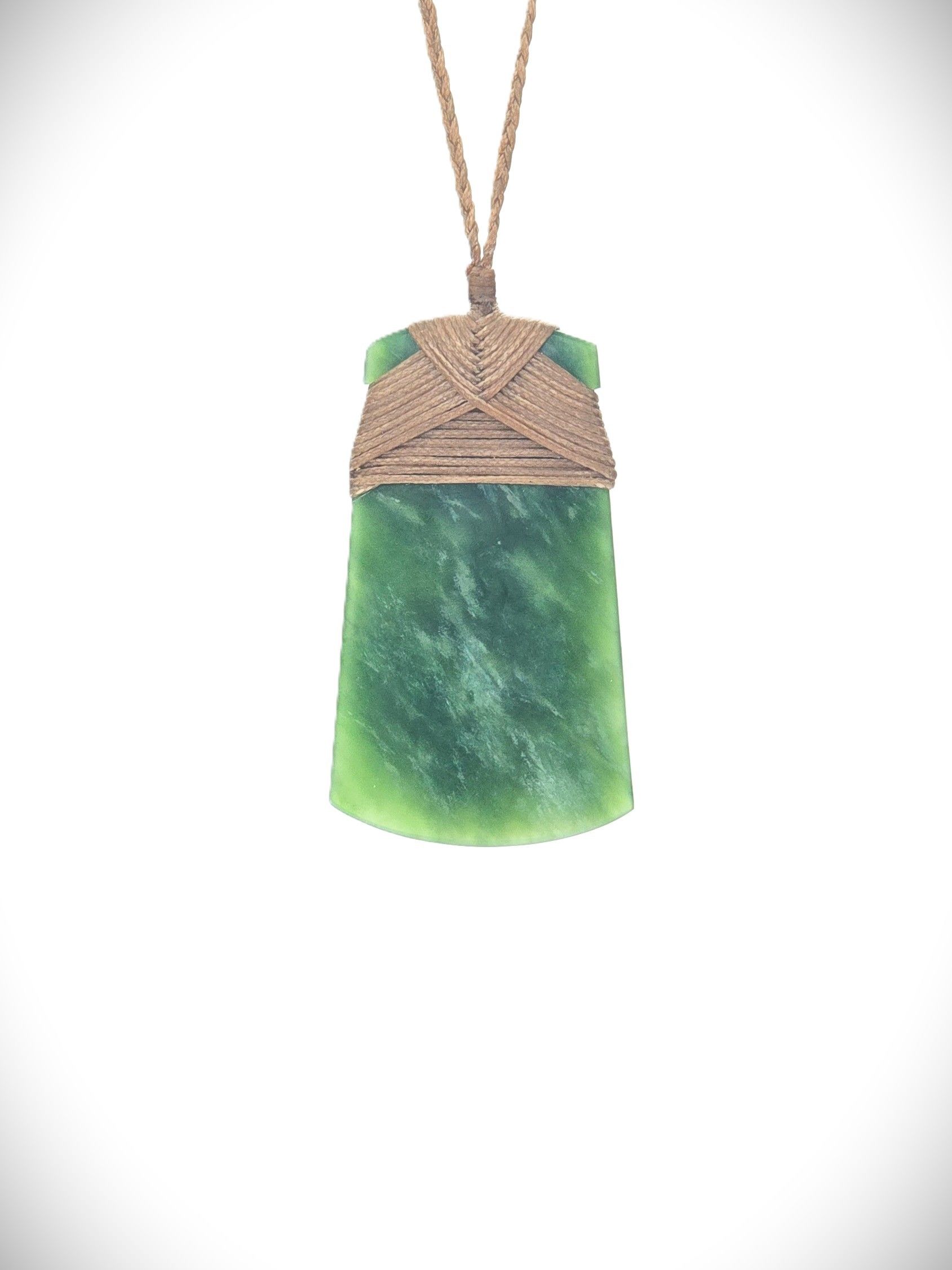 Moko Pounamu Toki NZ Genuine Kahurangi Greenstone - Toka