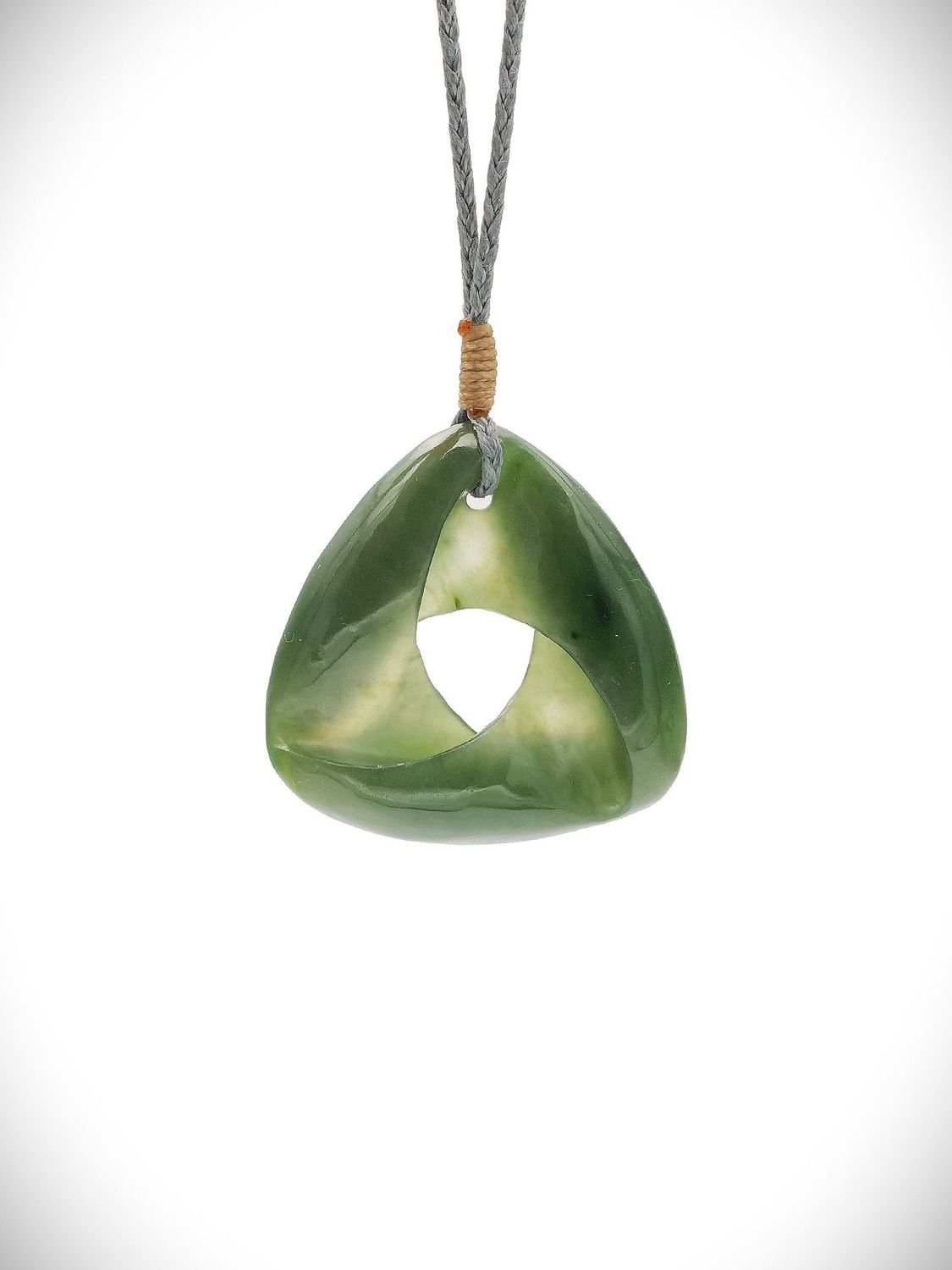 Moko Pounamu Southern Cross NZ Genuine Inanga Greenstone - Waikawau