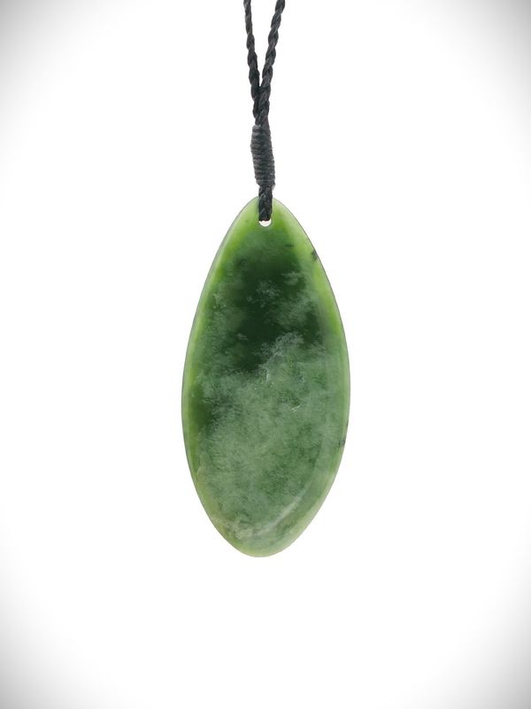 Moko Pounamu Roimata Genuine NZ Kahotea Greenstone - Waiopehu Moko Pounamu Roimata Genuine NZ Kahotea Greenstone - Waiopehu