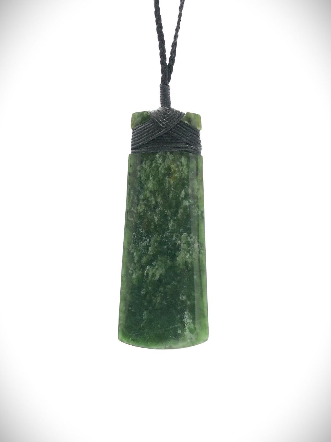 Moko Pounamu Toki NZ Genuine Kahotea Greenstone - Hautere