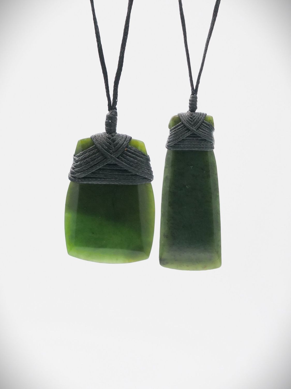 Toki Bundle #6 - NZ Genuine Kawakawa Pounamu - 2 carvings for $220