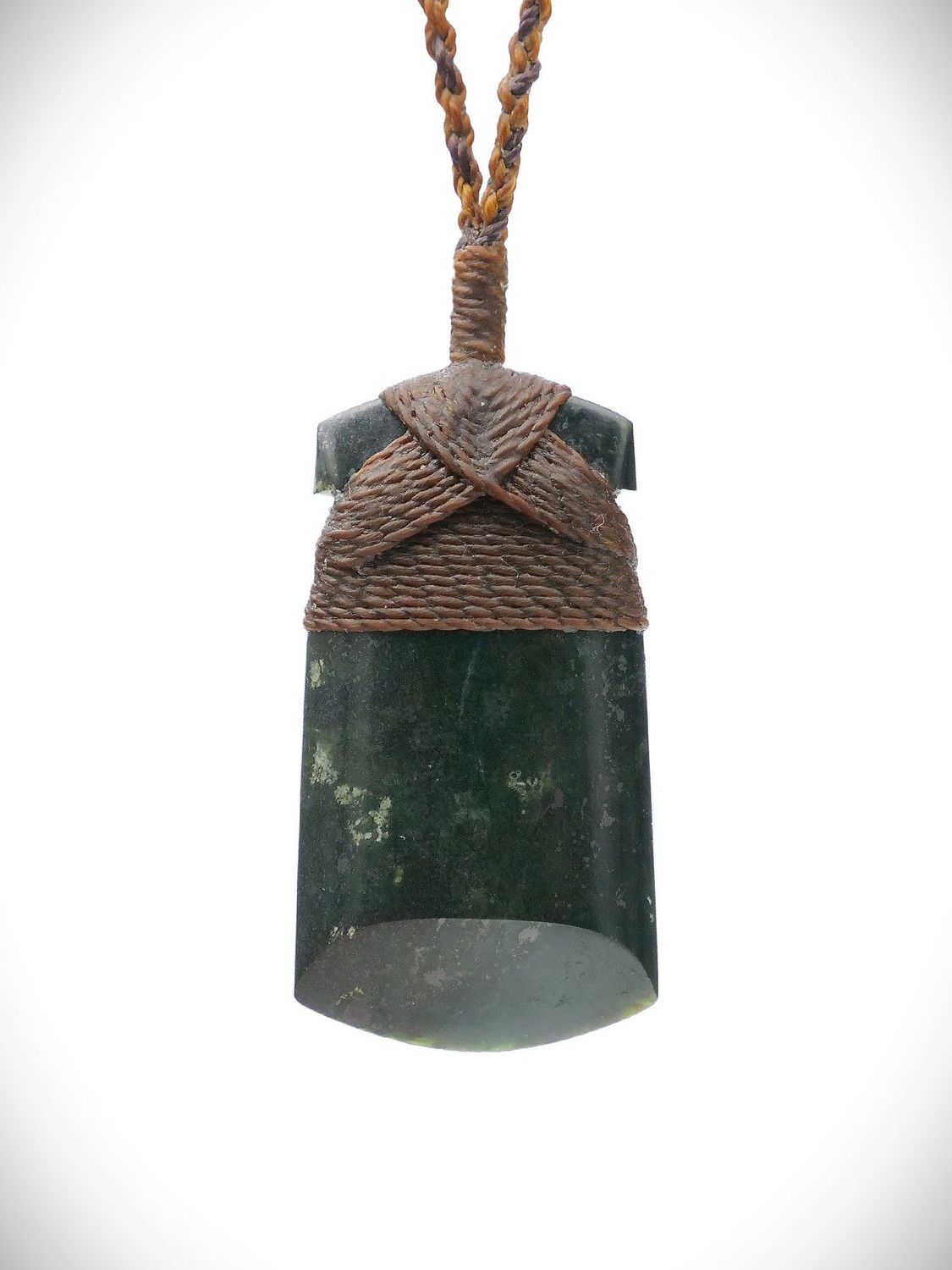 Moko Pounamu Toki NZ Genuine Tangiwai Greenstone - Taranaki Moko Pounamu Toki NZ Genuine Tangiwai Greenstone - Taranaki