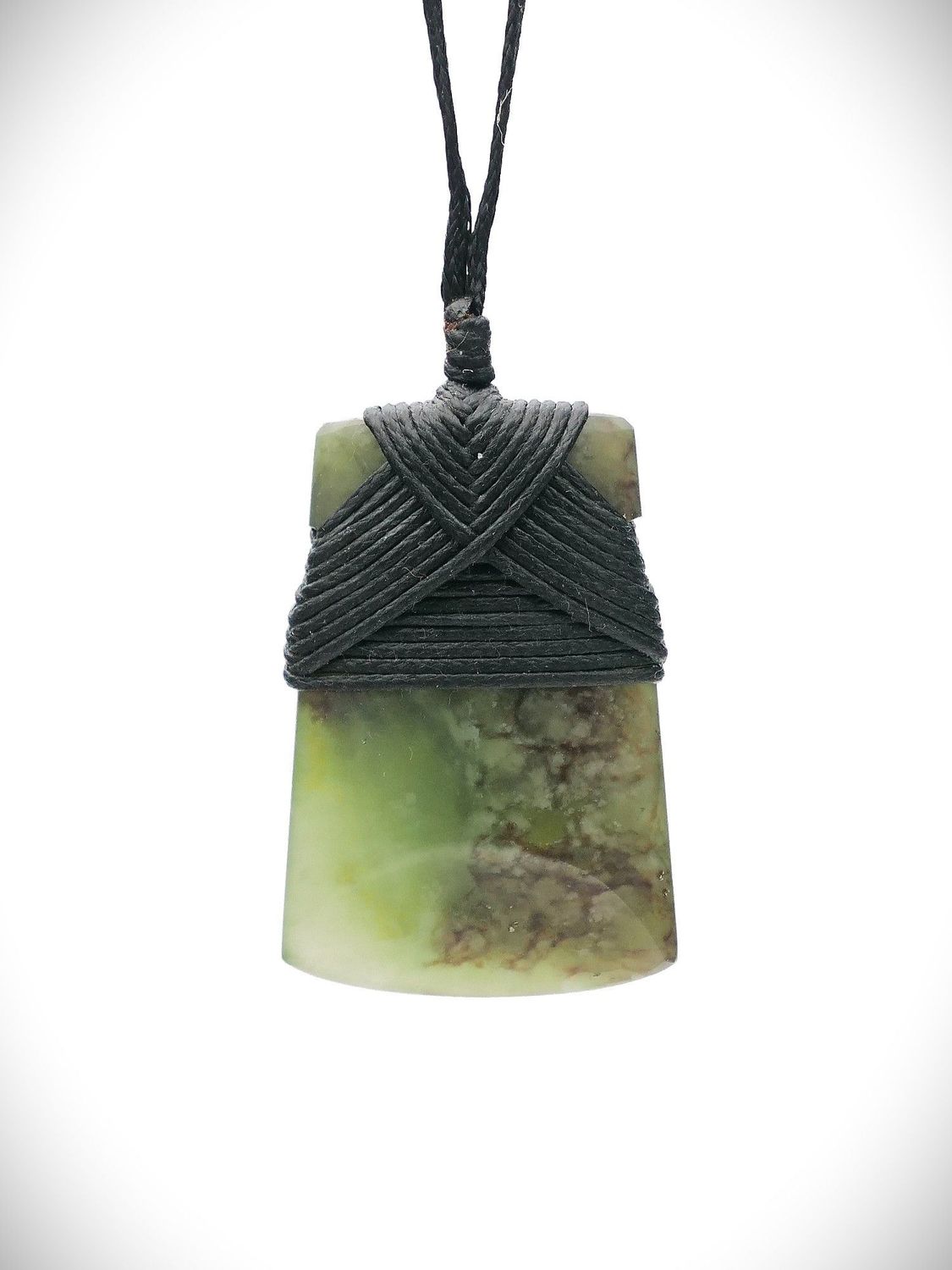 Moko Pounamu Toki NZ Genuine Hapopo Greenstone - Parakai