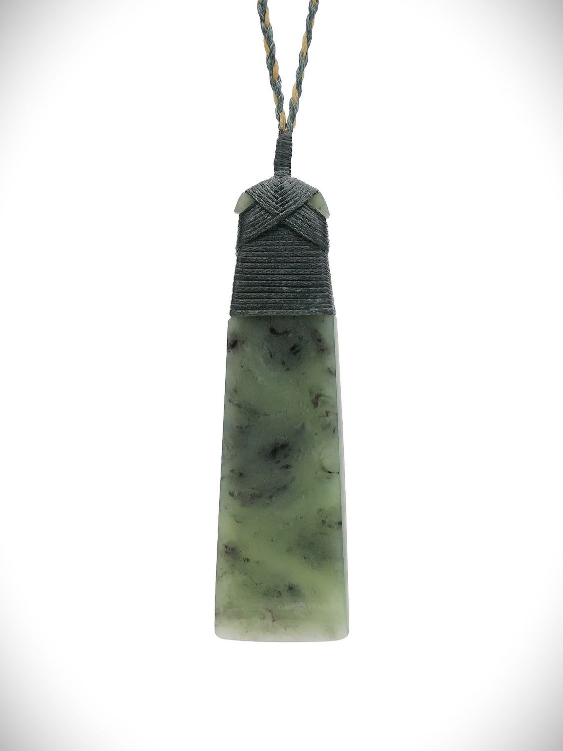 Moko Pounamu Toki NZ Genuine Hapopo Greenstone - Tautoro