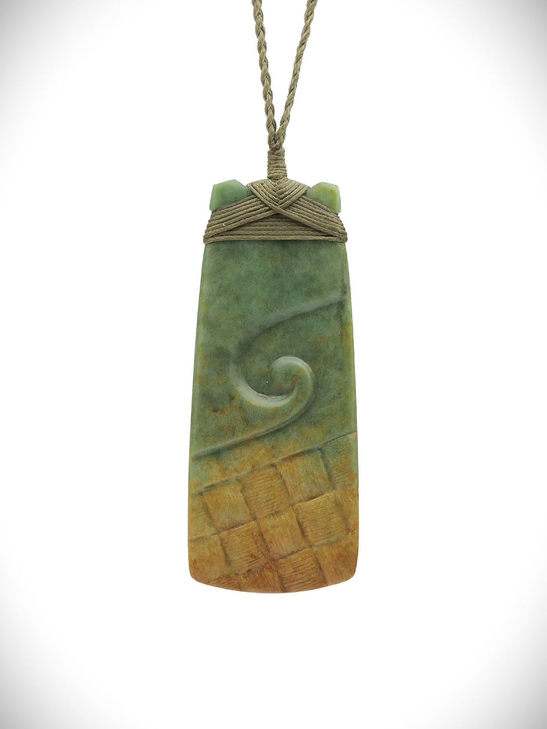 Moko Pounamu Toki NZ Genuine Raukaraka Greenstone - Tomarata