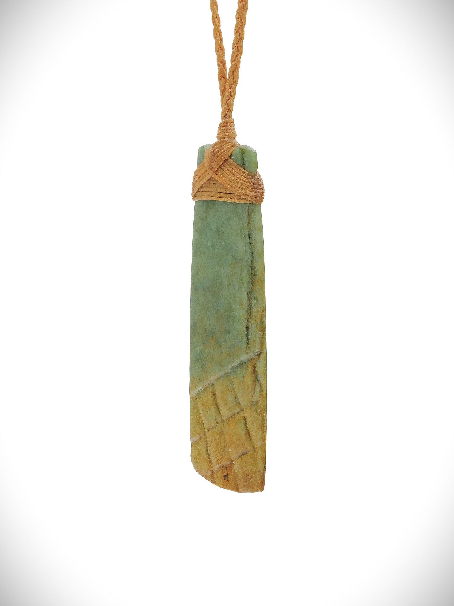 Moko Pounamu Toki NZ Genuine Raukaraka Greenstone - Ohaeawai