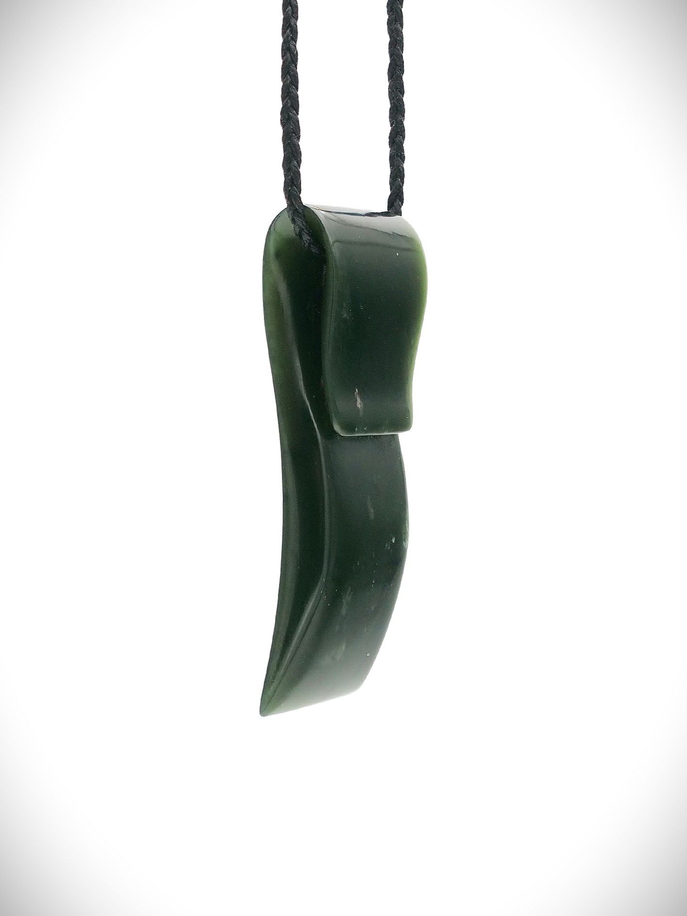 Moko Pounamu Toki Genuine NZ Kawakawa Greenstone - Ruamahunga