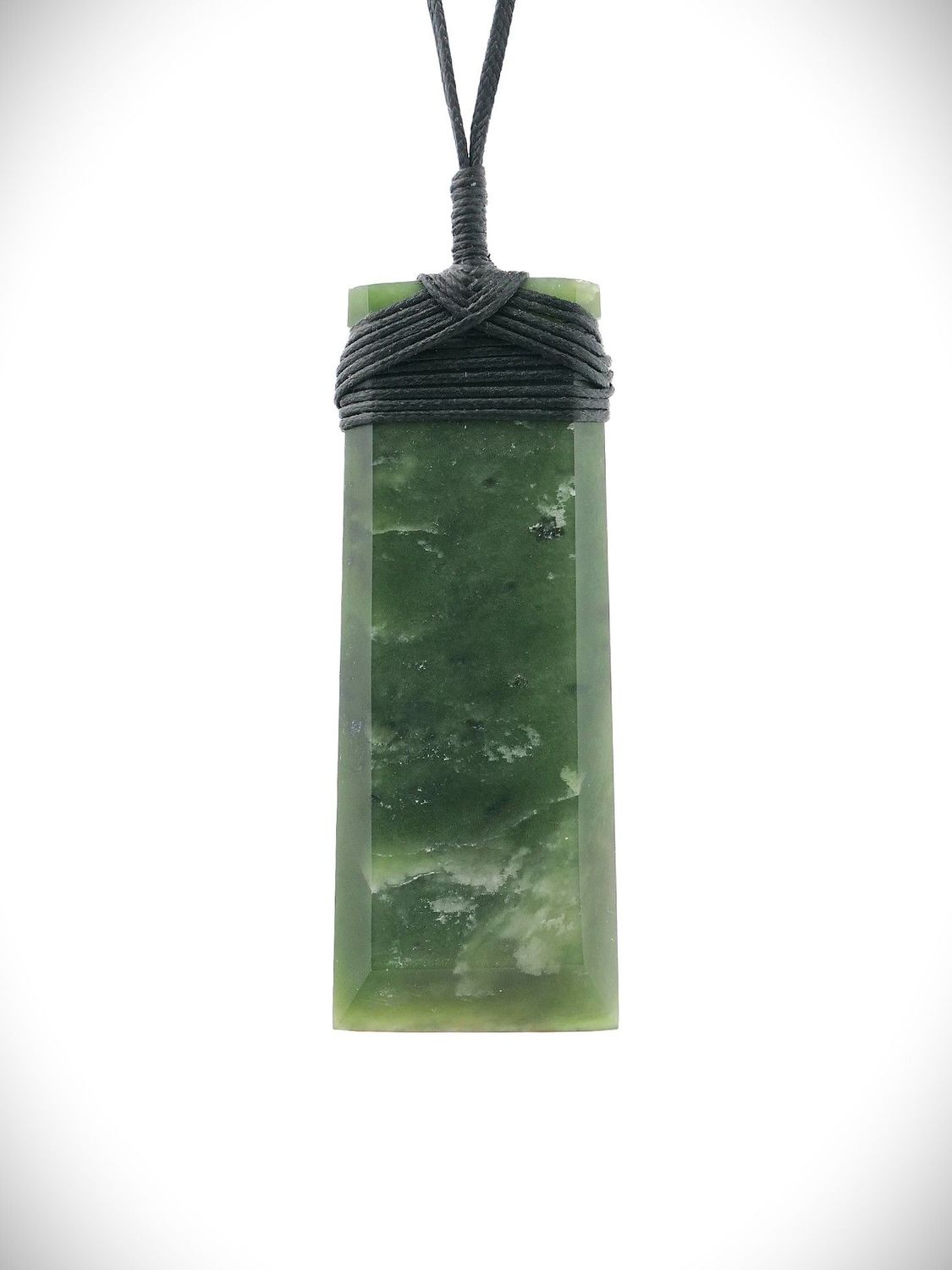 Moko Pounamu Toki NZ Genuine Kawakawa Greenstone - Mamaku Moko Pounamu Toki NZ Genuine Kawakawa Greenstone - Mamaku