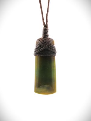 Moko Pounamu Toki Genuine NZ Raukaraka Greenstone - Orewa Moko Pounamu Toki Genuine NZ Raukaraka Greenstone - Orewa