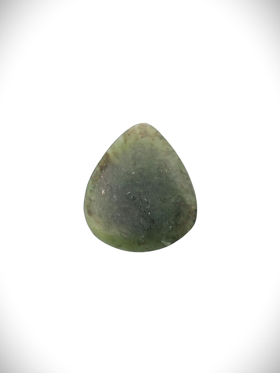 Moko Pounamu Guitar Pick NZ Genuine Totoweka Greenstone - Ahipara