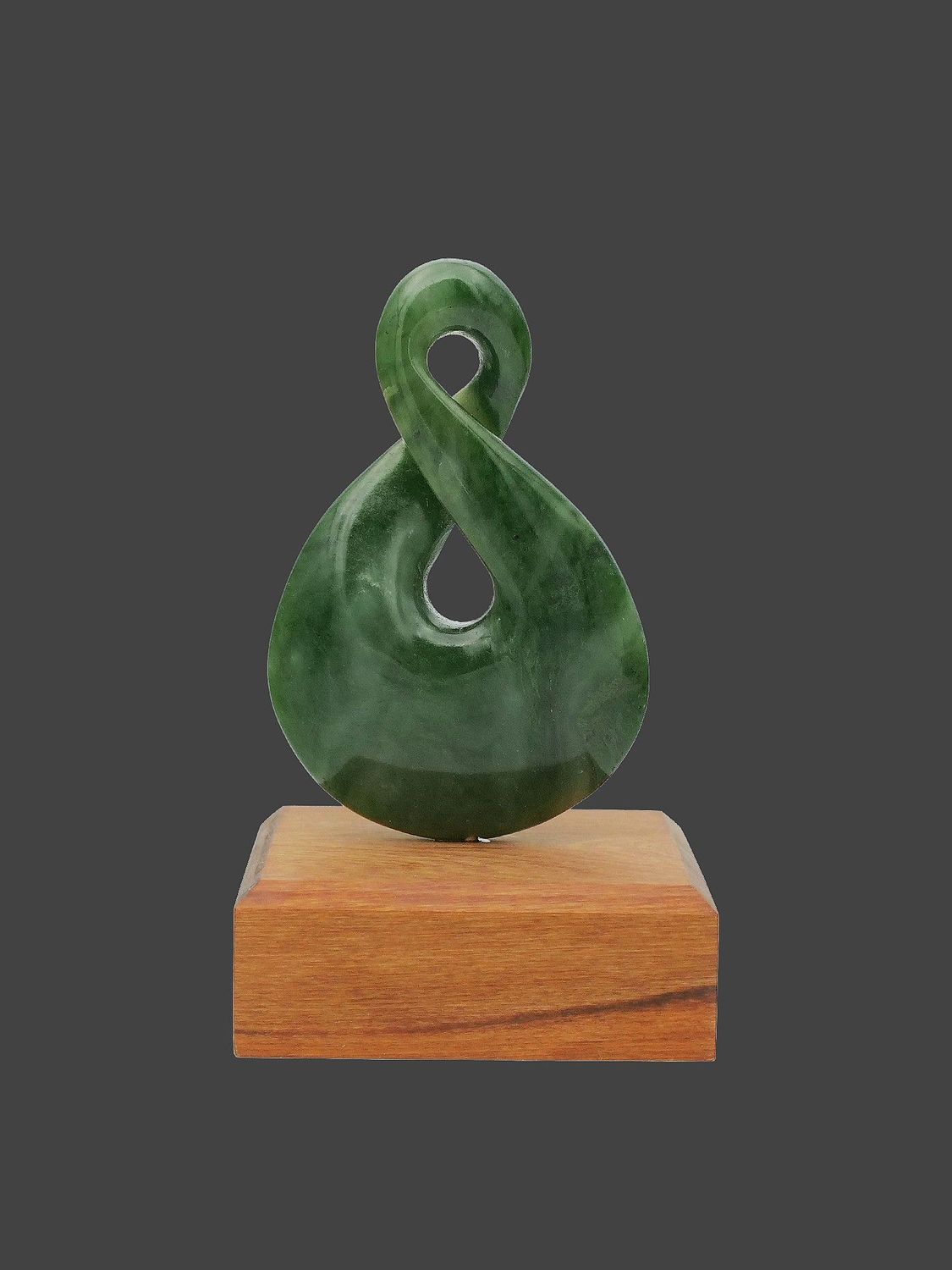 Moko Pounamu Pikorua NZ Genuine Hapopo Greenstone - Mangapakeha Moko Pounamu Pikorua NZ Genuine Hapopo Greenstone - Mangapakeha