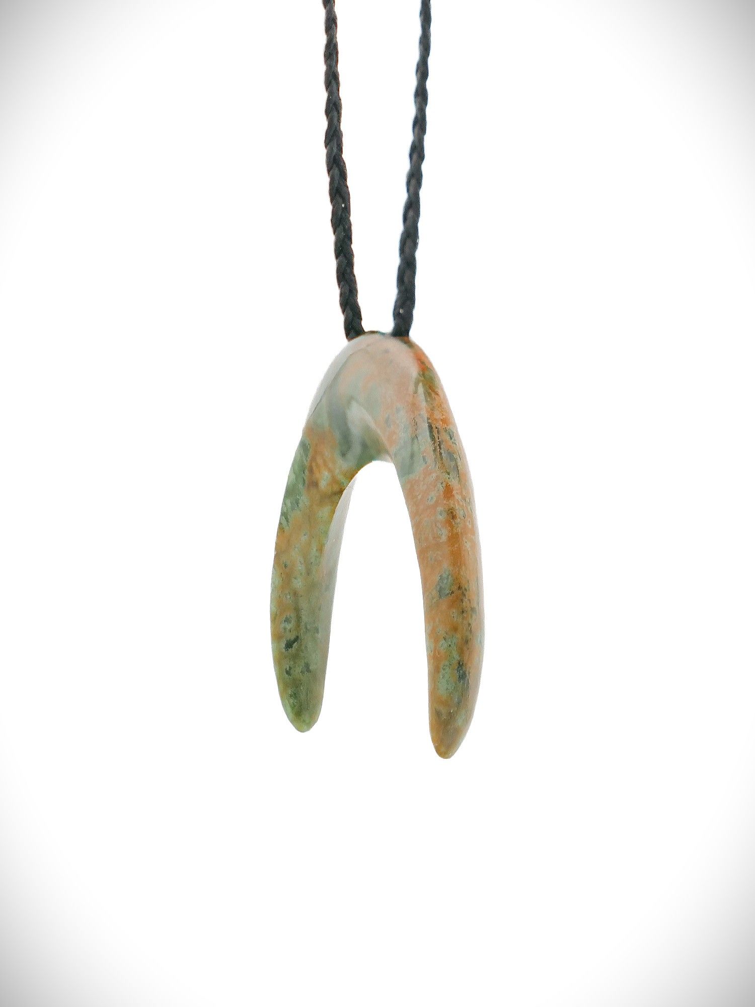 Moko Pounamu Marama Genuine NZ Kahurangi Flower Greenstone - Motupipi