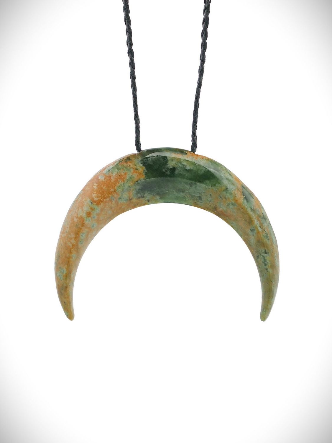 Moko Pounamu Marama Genuine NZ Kahurangi Flower Greenstone - Motupipi
