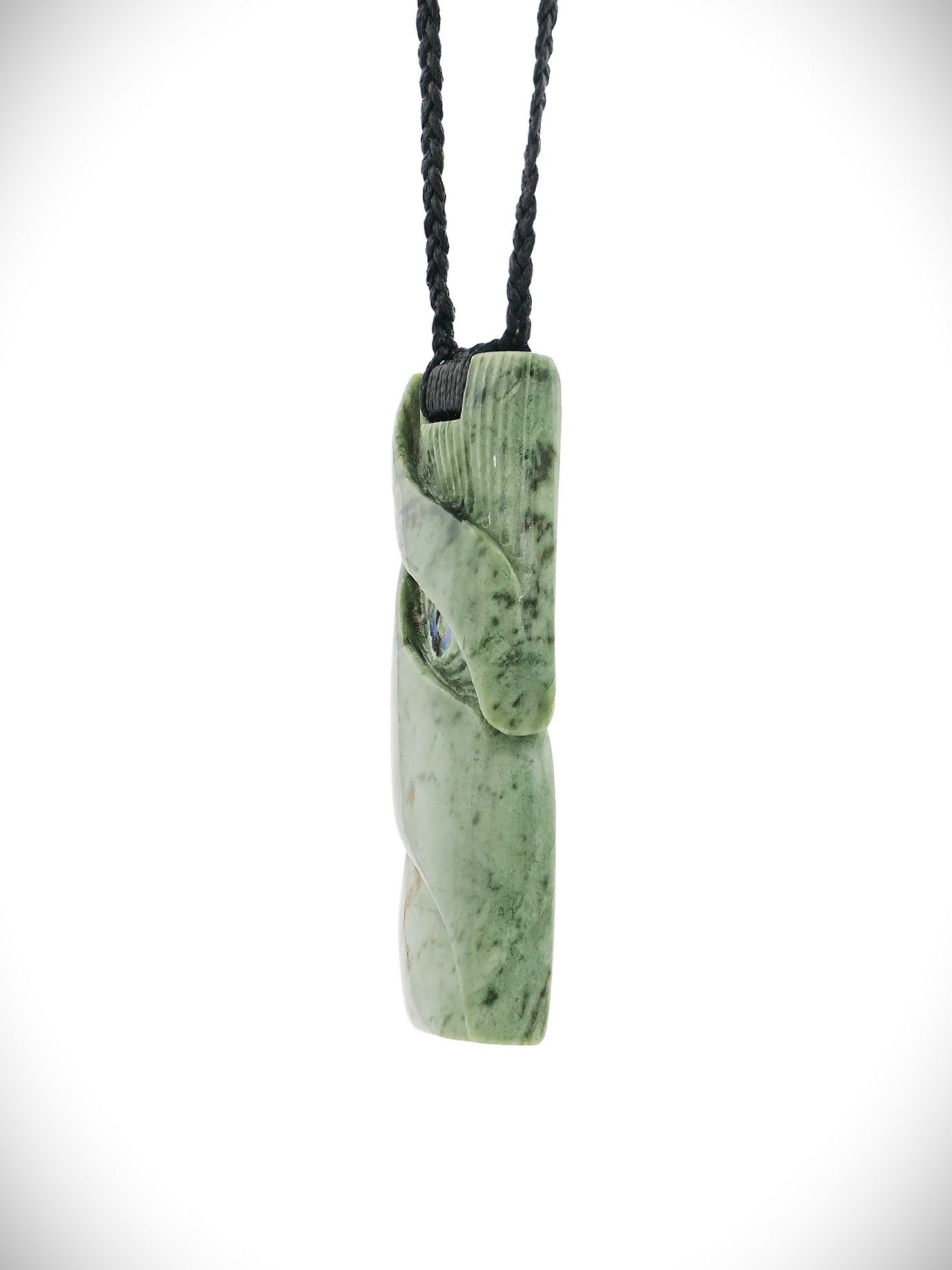 Moko Pounamu Toki NZ Genuine Kokopu Greenstone - Maunganui