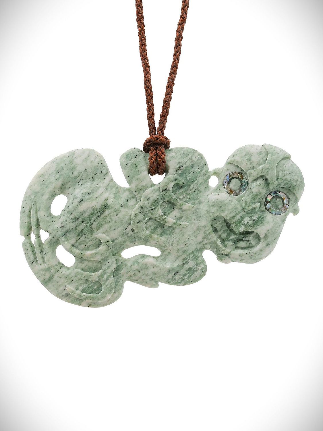 Moko Pounamu Hei Tiki NZ Genuine Te Tau Ihu Nelson Kahotea Greenstone - Tangiteroria Moko Pounamu Hei Tiki NZ Genuine Te Tau Ihu Nelson Kahotea Greenstone - Tangiteroria