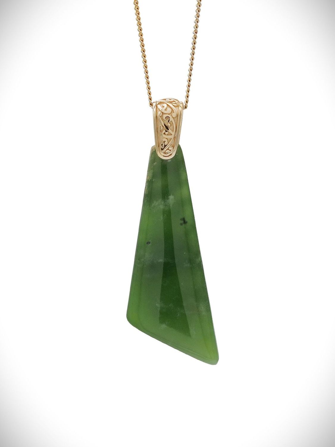 Moko Pounamu Kuru NZ Genuine Kahurangi Flower Greenstone 9ct Gold - Whaataapaka Moko Pounamu Kuru NZ Genuine Kahurangi Flower Greenstone 9ct Gold - Whaataapaka