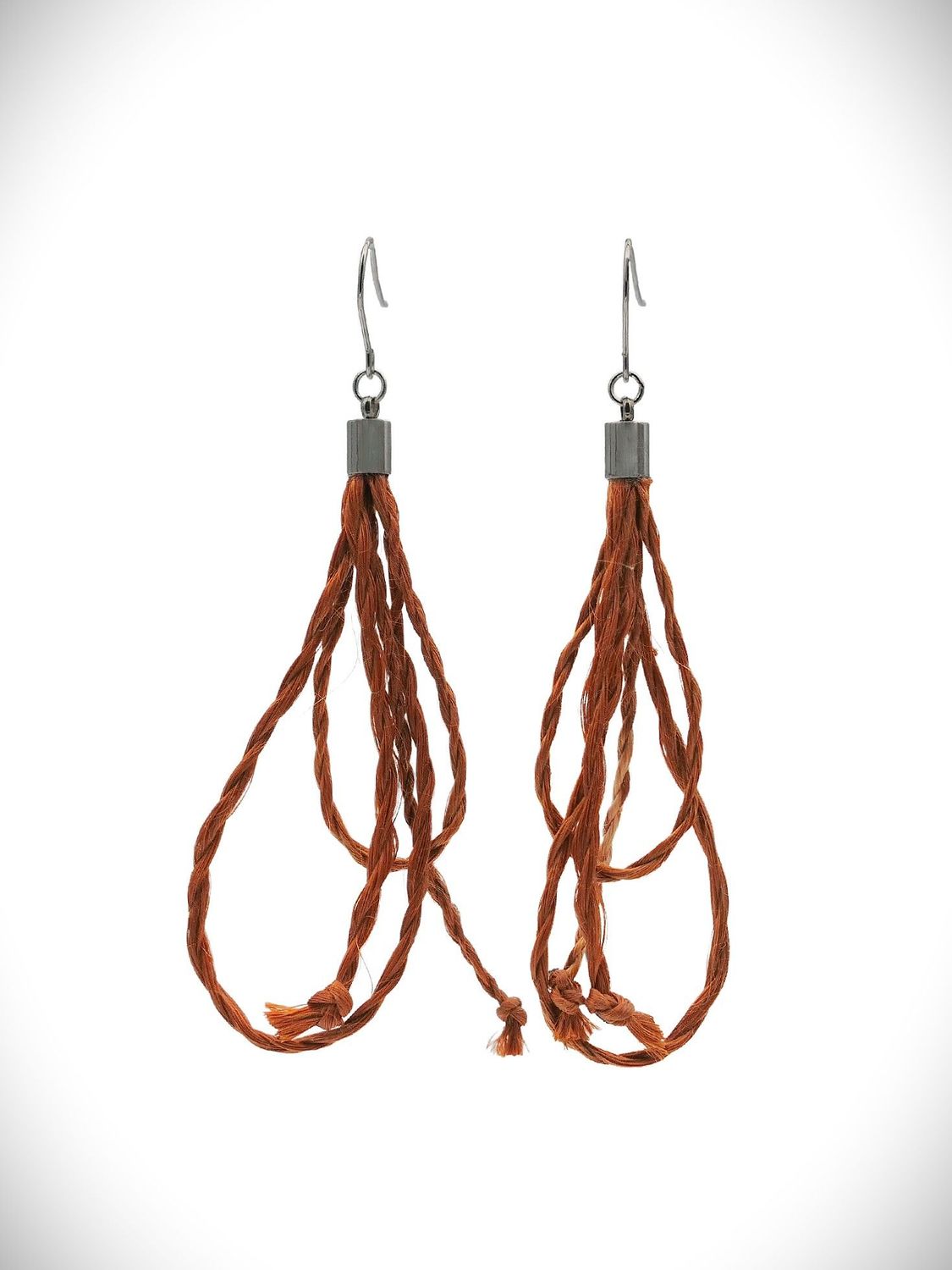Moko Pounamu NZ Genuine Muka Earrings - Mauku