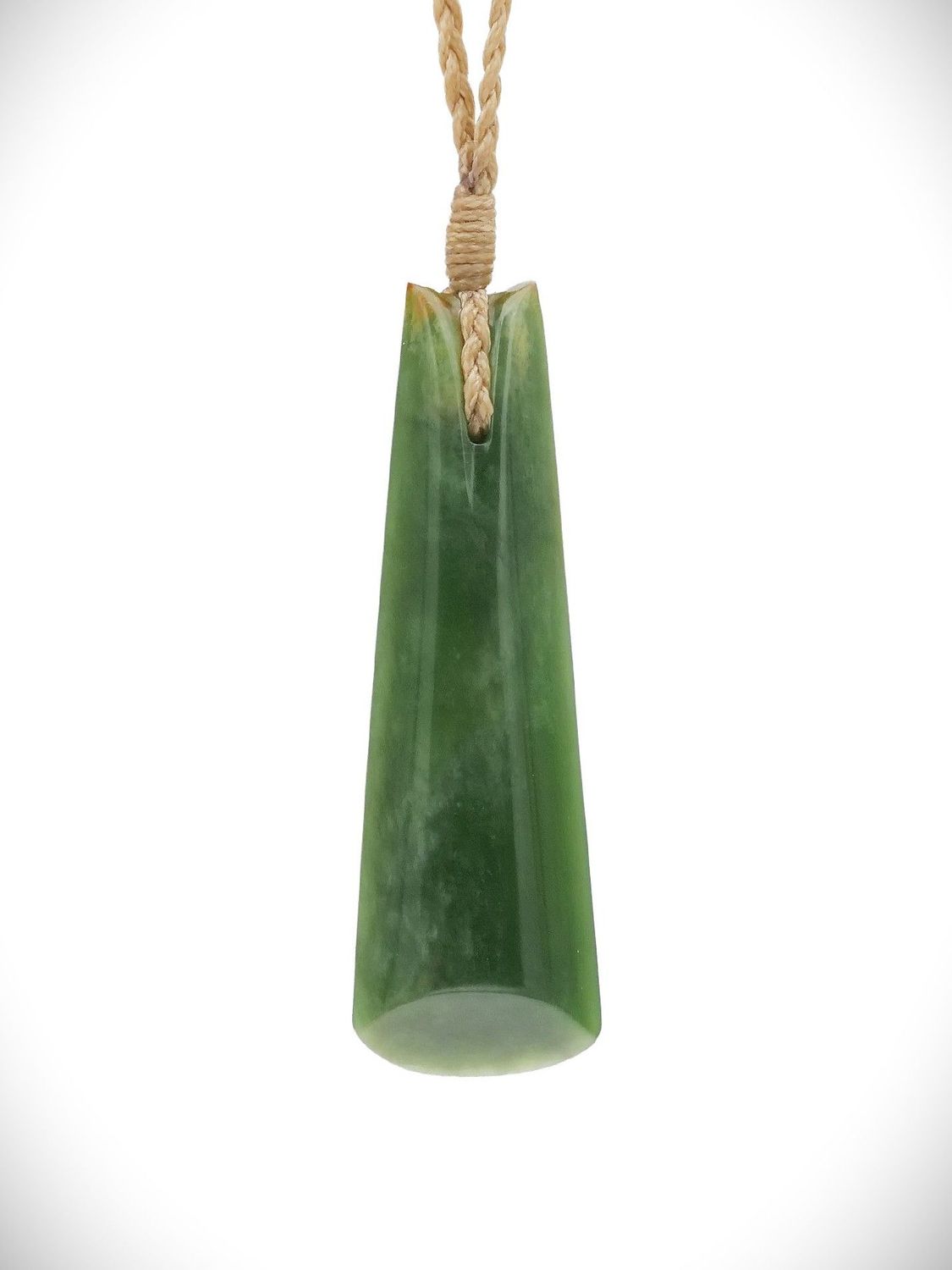 Moko Pounamu Toki NZ Genuine Kahurangi Flower Greenstone - Kaimanawa