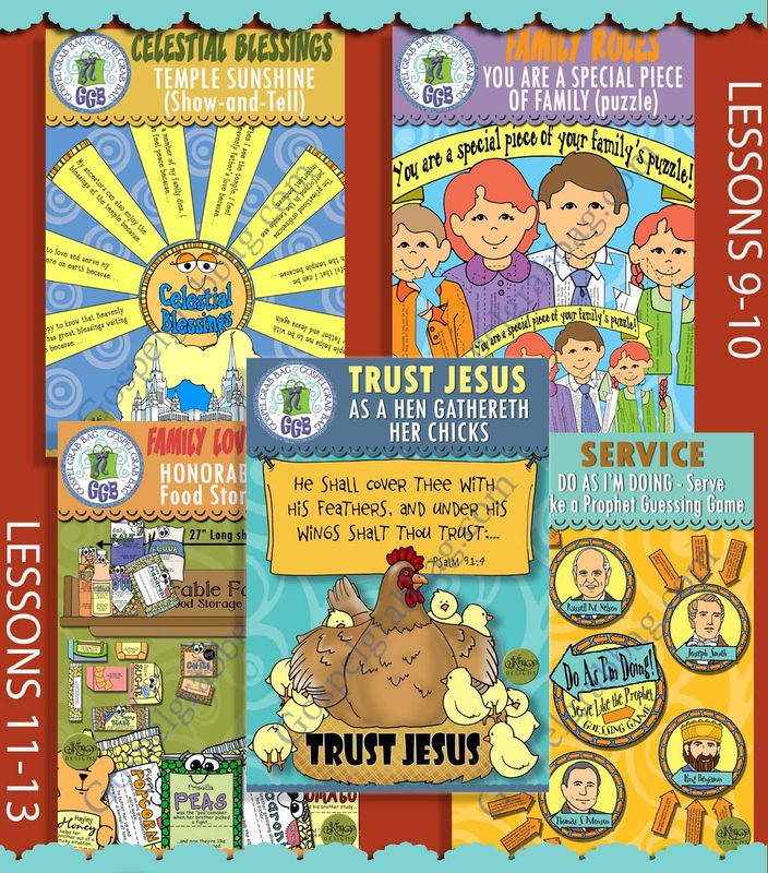 CFM Old Testament March All Ages BUNDLE - Post-and-Present Activities