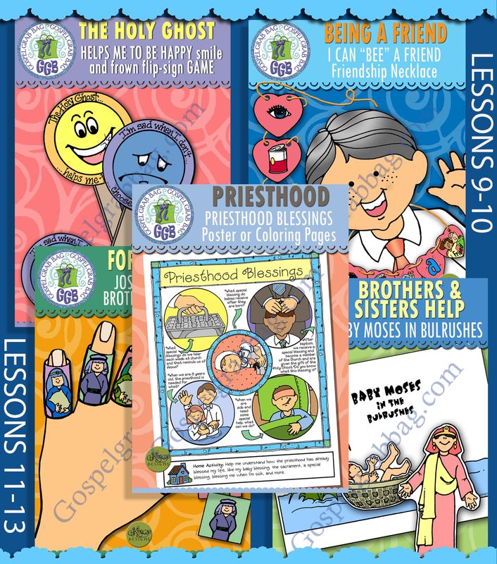 CFM Old Testament March Ages 1-5 BUNDLE -Lesson Lifesaver Activities