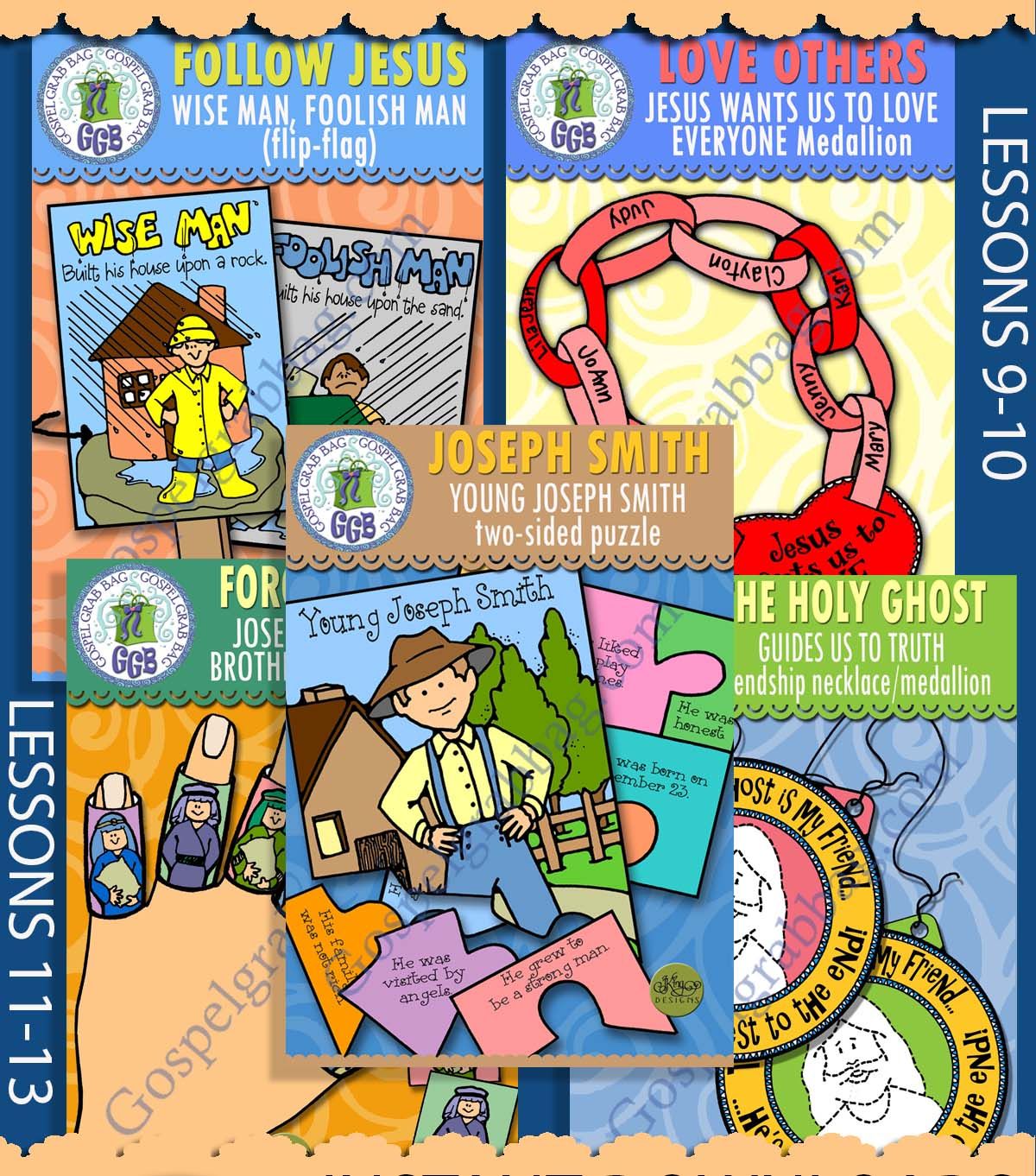 CFM Old Testament March Ages 4-7 BUNDLE -Lesson Lifesaver Activities